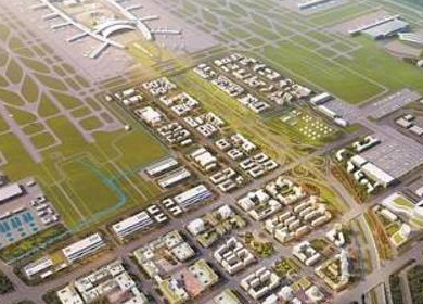 白云机场三期扩建工程周边临空经济产业园区